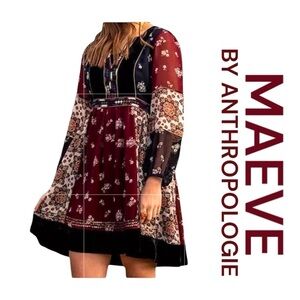 MAEVE By Anthropologie Quartier Latin Boho
Peasant Dress, Size M.